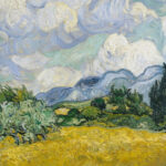 Wheat Field with Cypresses - Vincent van Gogh 1889