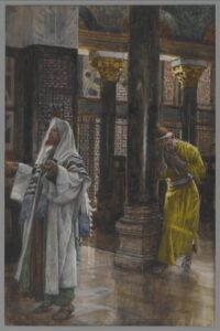 The Pharisee and the Publican by James Tissot - 1886-94