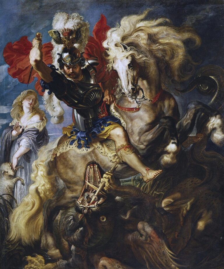 Staint George and the Dragon - Paul Rubens 1605-07