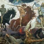 Four Horsemen of the Apocalypse (1887) Victor Mikhailovich Vasnetsov (Russian, 1848 – 1926)