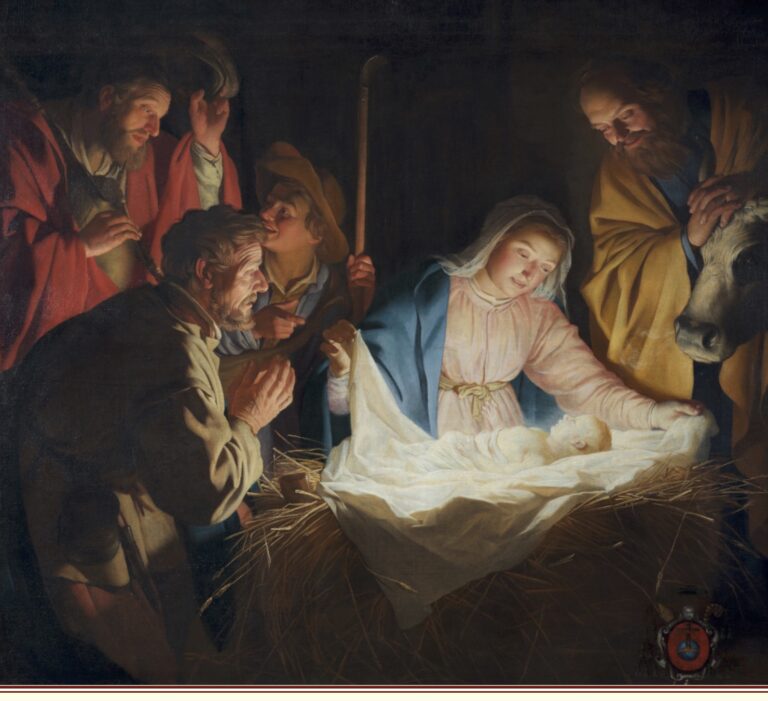 Adoration of the Shepherds, Gerard van Honthorst 1622