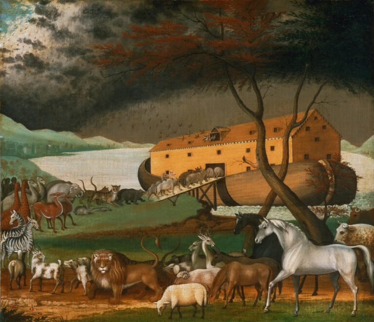 Noah's Ark 1846 by Edward Hicks